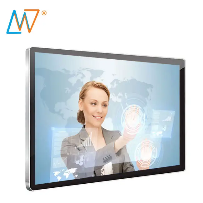 oem kiosk 27inch 1080p wall mounted hd led lcd monitor black 27 inch wide screen display 12v