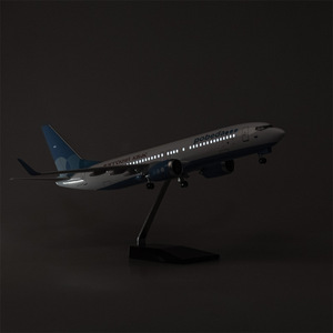 Victory Airlines <span class=keywords><strong>of</strong></span> Russia 47cm 1:85 Scale Diecast Máy bay mô hình Boeing b737 Máy bay mô hình máy bay máy bay đồ chơi trẻ em Quà tặng - Product Image 5