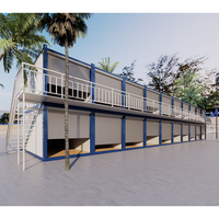 Barre lumineuse de luxe pour l'extérieur, modules préfabriqués pour maison, conteneurs de Restaurant, maison pour Bar