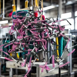 Kait panduan benang untuk bagian mesin tekstil esensial Mesin Warping Benninger