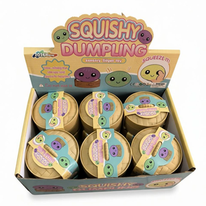 1 Set de 12 Juguetes de Amasar de Material TRP con Diseño de Panecillos al Vapor, Simulación de Vaporera de Colores, Juguete Grande para Mayores de 14 Años, Venta al por Mayor - Product Image 1