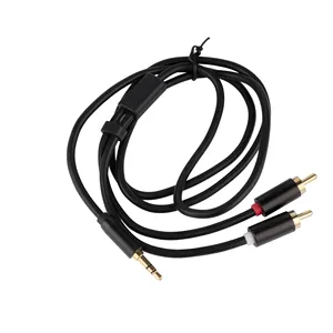 Goedkope Prijs 3.5Mm Male Naar Av + L/R Video Cord Adapter Voor Xbox 360 E Console Av kabel