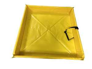 Barrera de Contención de Derrames de Aceite Tipo Espuma Portátil para Protección Ambiental, 10' X 10' X 12\", Capacidad de Contención de 745 Galones - Product Image 5