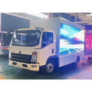 HOWO 4x2 LHD Rhd Seamless LED Advertising Truck Digital LED Screen Vehicles for Sale - Product Image 2
