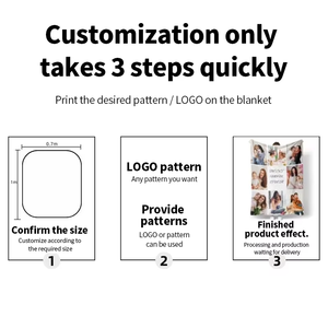 Manta de Punto Raschel con Estampado Animal Nórdico Vintage, Antibacteriana, Diseño Adorable, para las <span class=keywords><strong>Cuatro</strong></span> Estaciones, Regalo de Navidad - Product Image 5