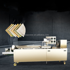 Machine à fabriquer du pain arabe de 10 à 32 cm, machine électrique à paratha, ligne de production de pain plat lavash - Product Image 2