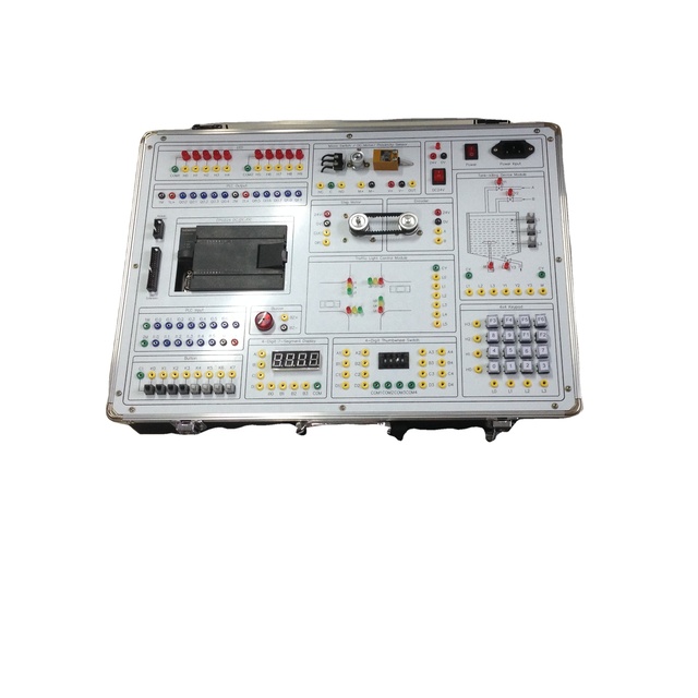PLC Training Kit,Industrial Training Equipment Portable PLC Trainer Educational Equipment
