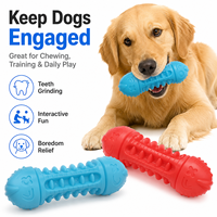 Jouet à mâcher en nylon en forme d'arête de poisson pour chien, bâtonnet de nettoyage dentaire et de mastication pour l'entraînement à la dentition (vente en gros)