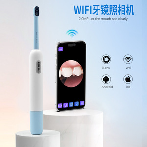Endoscope dentaire sans fil haute définition pour examen à domicile, compatible avec Apple et Android, alimentation électrique - Product Image 3