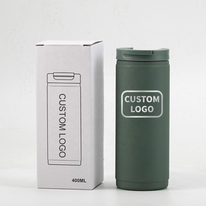 Xách Tay sinh thái du lịch cà phê <span class=keywords><strong>Mug</strong></span> rò rỉ miễn phí 400ml đôi tường thép không gỉ chân không du lịch cà phê <span class=keywords><strong>Mug</strong></span> - Product Image 4