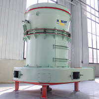 Broyeur Raymond YGM de haute qualité, vente chaude, machine de broyage de poudre fine haute pression, prix compétitif, moteur pour carbonate de calcium