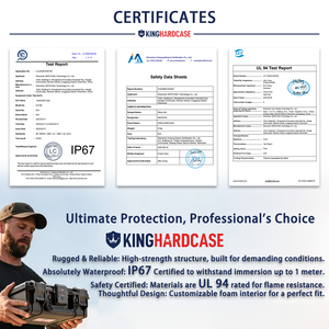 KHC MIL-Spec Etuis de munitions EVA étanches 350-Capacité ronde pour 9mm .40 S & W .<span class=keywords><strong>380</strong></span> <span class=keywords><strong>ACP</strong></span> .38 S & W .356 TS & W 7.63mm 8mm Steyr .357 SIG - Product Image 6