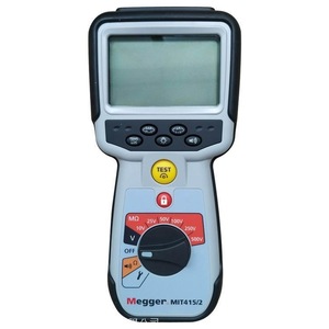 Megger Mit415/2 Medidor de Resistencia de Aislamiento 500V Megohmetro Portátil de Mano - Product Image 1