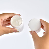 0.5oz 1oz 1.67oz 2.33oz vide fond rond torsion vers le haut blanc mat PP plastique solide parfum crème correcteur déodorant bâton Tube