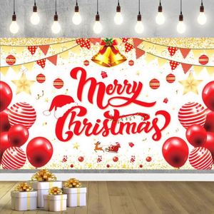 Wholesale Print Merry Christmas Snowman Reindeer Gifts <b>Flags</b> 3X5 Ft Outdoor Banner Polyester Durable - Product Image 5