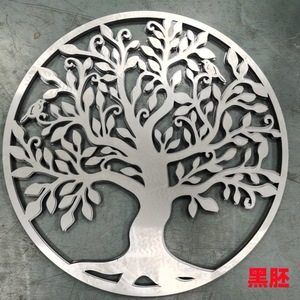 Métal Fer Art Arbre de Vie <span class=keywords><strong>Salon</strong></span> <span class=keywords><strong>Décoration</strong></span> <span class=keywords><strong>Murale</strong></span> Tenture <span class=keywords><strong>Murale</strong></span> - Product Image 4