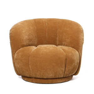 Wohnzimmermöbel Handgefertigter Moderner Drehbarer Loungesessel Stoffsofa-Sessel Blumen-Armlehnstuhl - Product Image 3