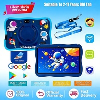 Tablette pour enfants de 7 pouces, écran IPS Android MTK, contrôle parental IWAWA, design résistant aux chutes, écran tactile intelligent compatible avec stylet