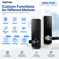 Fournisseur de serrures intelligentes Tediton pour les marques OEM ODM avec service de développement de moules privés, impression de logo et emballage personnalisé