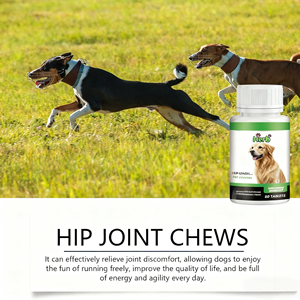 Suplemento de Glucosamina y Condroitina para Perros - Masticables Blandos Sin Granos de Rápida Absorción para Aliviar el Dolor de Cadera y Articulaciones - Product Image 6