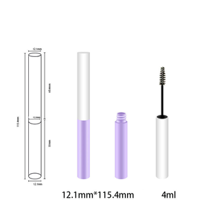 Tubo de Lápiz Labial Vacío Personalizado, de Plástico de Pared Gruesa, con Tapa de Rosca Delgada, Tubo Cosmético de 4 ml para Lápiz Labial - Product Image 6