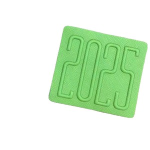 Patch en cuir gaufré Guangcheng, lettres anglaises, style classique 3D, en cuir véritable microfibre PU - Product Image 2