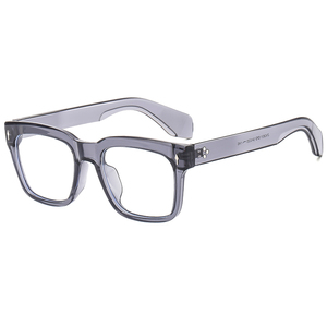 Occhiali da Sole Retrò per Uomo e Donna, Montatura Spessa Quadrata con Lenti Anti Luce Blu - Product Image 6