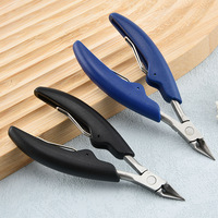 Zexin Pince à ongles pour enfants Chicknose Dolphin avec manches en acier inoxydable et en plastique pour pédicure et soin des ongles des orteils