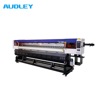 Imprimante éco-solvant grand format 10 pieds, robuste, 3200, 4 têtes I3200, pour vinyle, bâche, toile, autocollant
