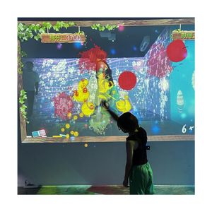 Interior Activar Realidad Aumentada <span class=keywords><strong>Escape</strong></span> Sala de juegos interactiva Metaverse Detección de movimiento Pared Piso Proyección AR Juegos de ritmo - Product Image 6