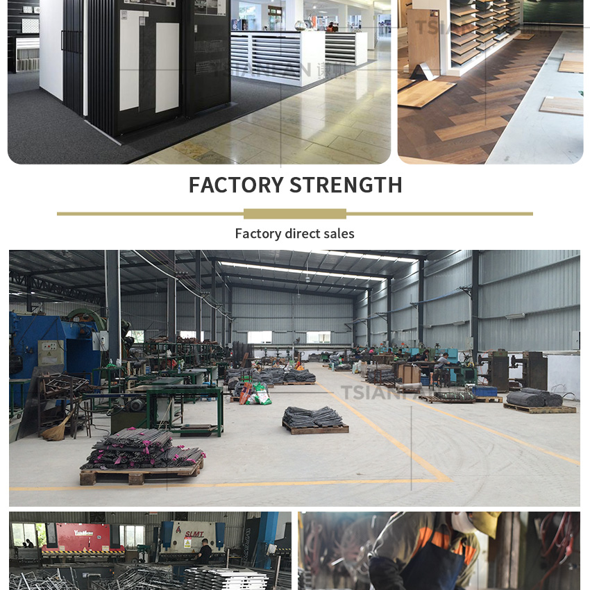 New Design Factory Sliding Exhibition Slab Rock Plate Marble Push Pull Out Stone Sample Rack Ceramic Tile Showroom Display Stand