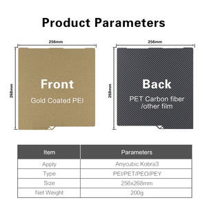Anycubic Kobra 2 Combo mit doppelseitiger Bau platte Federstahl Kobra2/Pro/Neo PEI Blech zustand Neu - Product Image 3