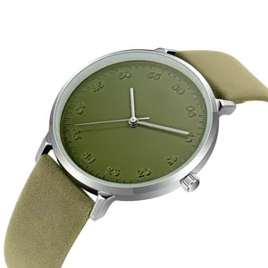 최신 디자인 라운드 페이스 패션 여성용 시계 정품 가죽 스트랩 인기있는 십대 소녀 시계 3ATM 방수 손목 시계