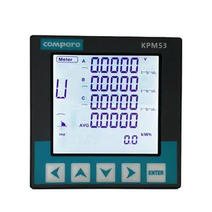 Three Phase LCD Multi-Function Power Meter Modbus RS485 Energy Meter Digital AC Ammeter