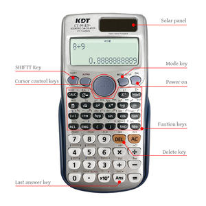 Calculatrice scientifique électronique 991ES PLUS 10+2 chiffres avec 417 fonctions <span class=keywords><strong>mathématiques</strong></span>, double alimentation - Product Image 3