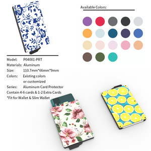 Tarjetero Metálico Personalizado, Plegable, de Aleación de Aluminio, Técnica de Troquelado, Bloqueo RFID, Tarjetero de Moda, Tarjetero de Crédito 6 - Product Image 2