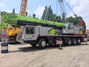Grue mobile Zoomlion d'occasion de 100 tonnes ZTC1000, grue à flèche télescopique hydraulique sur camion, utilisée aux Philippines - Product Image 4