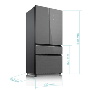 Réfrigérateur électrique encastré à quatre portes 520L sans gel pour la maison et l'hôtel État neuf - Product Image 2