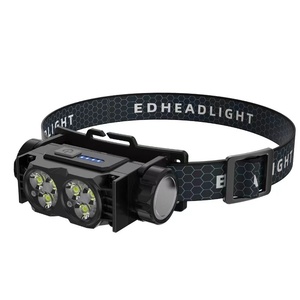Nouvelle lampe frontale LED rechargeable pour <span class=keywords><strong>la</strong></span> pêche nocturne en plein air, l'exploitation minière, charge USB TYPE-C, lumière de travail puissante, fonctions de réparation magnétique - Product Image 1