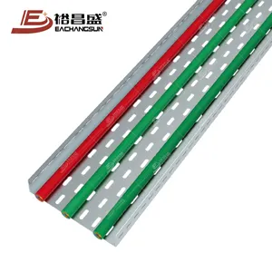 Ladder Cable Tray Manufacturer Galvanized Steel Cable Tray GI HDG Perforated Aluminum Cable Tray