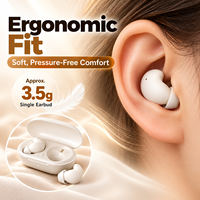 Nouveaux écouteurs intra-auriculaires S1 2026 avec annulation active du bruit (ANC) 38 dB, bruit blanc intégré, autonomie de 5 à 10 heures, Bluetooth 6.0, IPX3