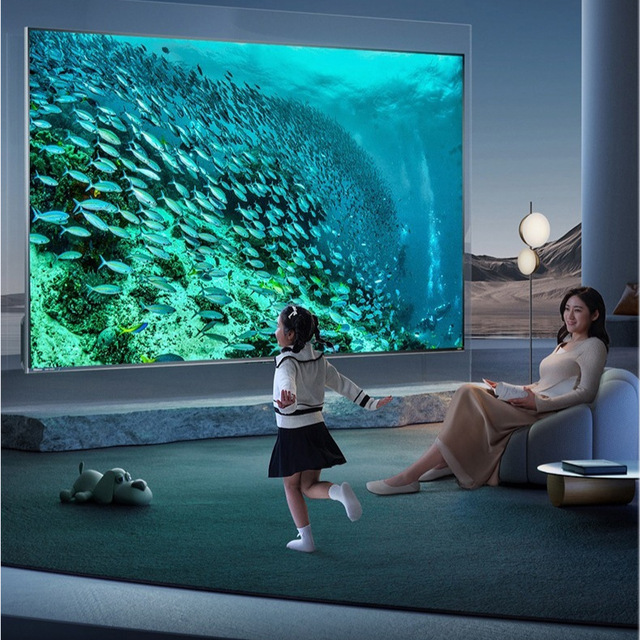 65 75 85 100 Inch 4K Smart Frameless TV Wholesale LED Screen Hotel Home Theatre Commercial