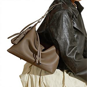 Bolso Tote de Gran Capacidad, Estilo Minimalista, para Viajes Diarios, de Alta Gama, con Cierre y Correa Única, Novedad 2025 - Product Image 1