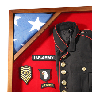 2022 Cổ Điển Cựu Chiến Quốc Của Đồng Phục Lưu Trữ Khung Hộp Bóng Chất Lượng Cao Handmade Tác Phẩm Nghệ Thuật Lưu Niệm Với UV In Ấn - Product Image 5