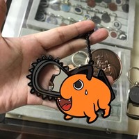 Porte-clés décapsuleur en métal personnalisé pour hôtel, bar, logo de marque, porte-clés en émail doux, décapsuleurs porte-clés