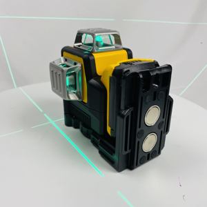 Лазерный нивелир DEWA DW089LG 12V Li-ion с самовыравниванием, 360° °   Горизонтальный и вертикальный зеленый луч с трехсторонним охватом - Product Image 2