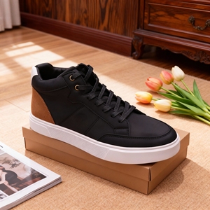 Zapatos Casuales para Hombre Cacatu FL25057 2025, con Cordones, Ligeros, con Entresuela de PU, Antideslizantes, Resistentes al Desgaste, con Suela Gruesa para Exteriores - Product Image 1