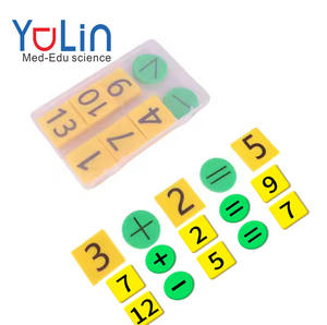 <span class=keywords><strong>Formation</strong></span> à la pensée Capacité mathématique Aide à l'enseignement 32 pièces Cartes numériques et 8 pièces Symboles d'opération Aide à l'enseignement - Product Image 1
