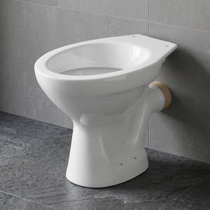 ชักโครก EWC ตั้งพื้นแบบหรูหรา,ที่นั่งชักโครกจากอินเดียเซรามิก - Product Image 1