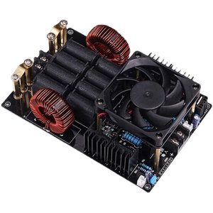 เครื่องทำความร้อนแบบเหนี่ยวนำความถี่สูง 1KW / เครื่องกำเนิดไฟฟ้าแรงดันสูง — บอร์ดความถี่สูง/ต่ำ 1000W พร้อมคอยล์ M522 - Product Image 4